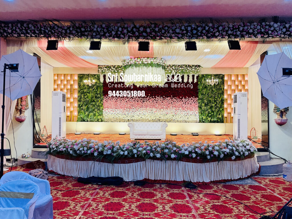 Wedding Stage Decorators in Coimbatore Sri Sowbarnikaa Decorators