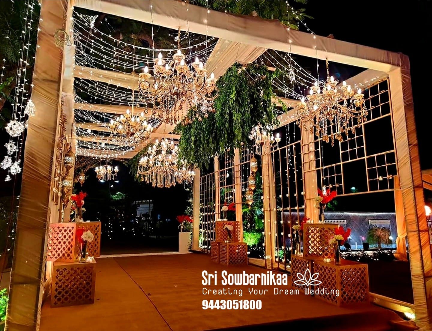 Stunning Entrance Decoration in Coimbatore by Sri Sowbarnikaa Decorators: Making Memorable First Impressions